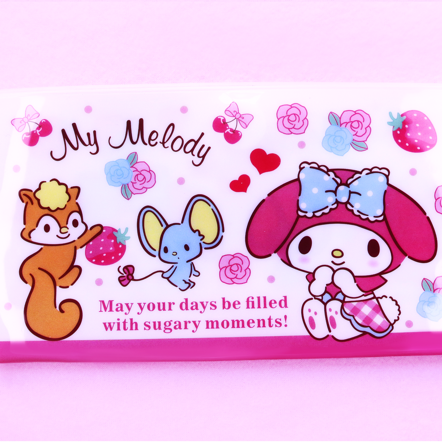 My Melody and Hello Kitty Portable Mask Organizer