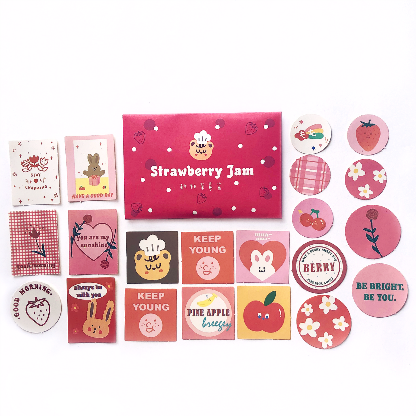 Bear Biscuit sticker pack